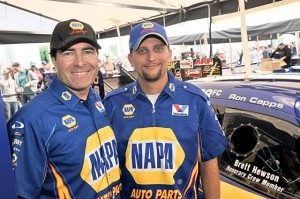 Hewson named 2nd NAPA Auto Parts honorary crew member 