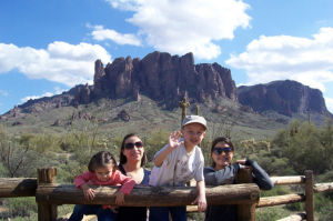 Family camping