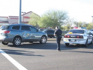Bicycle collision on Chandler Boulevard