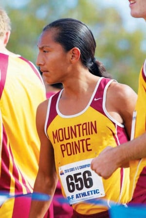 Mountain Pointe boys cross country