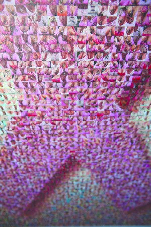 Pink Ribbon Mosaic