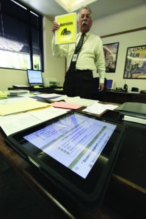 Using Apple's iPad to monitor reading in classrooms at Kyrene Akimel A-al