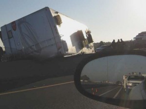 Accidents cause rush-hour delays 