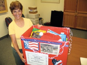 ARC care packages for troops