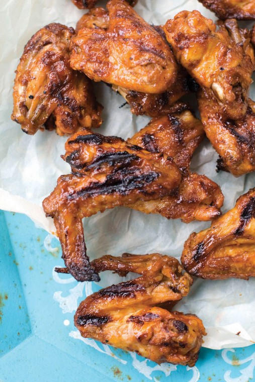 Sweet and sticky honey hot wings