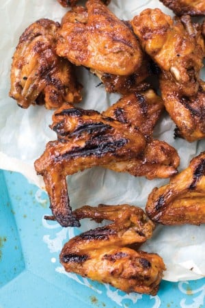 Sweet and sticky honey hot wings