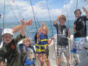 Local family gone fishing