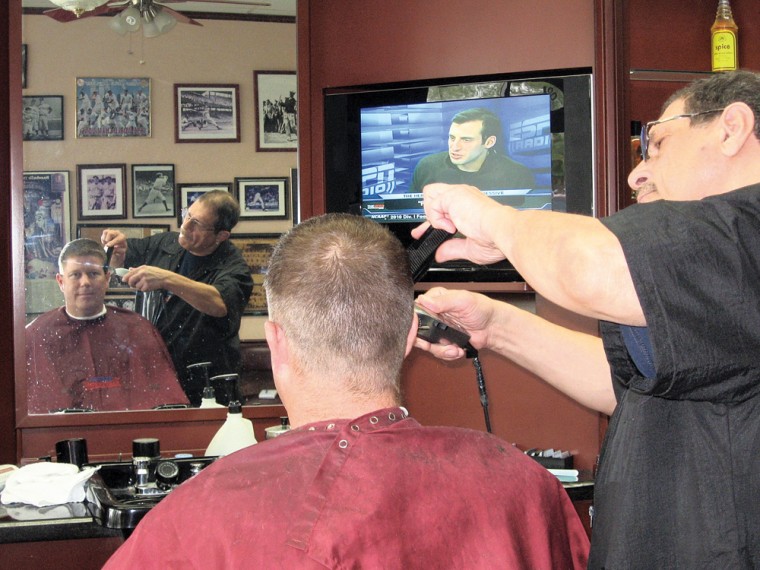 Quality Barbershop, northeast of 48th Street and Chandler Boulev