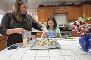Enough baking – now on to the appetizers 