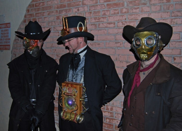 Steampunk Street in downtown Mesa