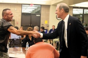 Terry Goddard at Pecos Community Center