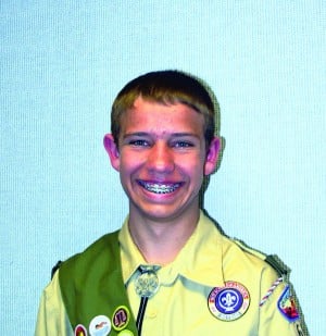 Hutchins becomes Eagle Scout