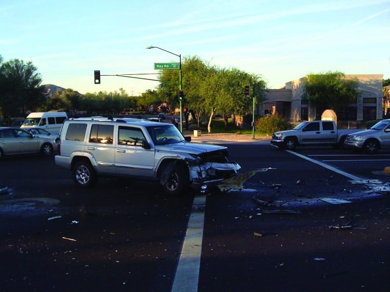 Collision at Ray Road