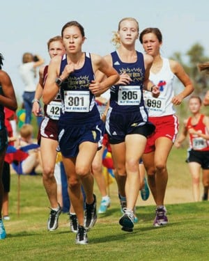 Desert Vista girls cross country