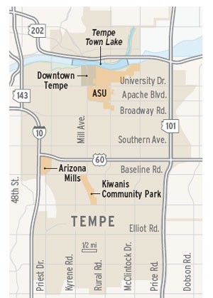 Tempe map