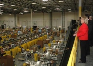 Brewer tours Amazon
