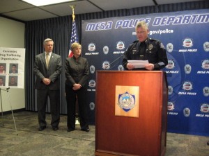 Mesa PD, DEA press conference
