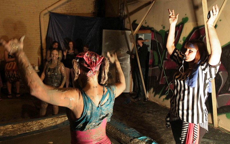 Pirate Mud Wrestling