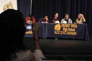 Desert Vista signing