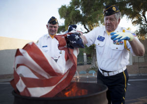 Flag Retirement Ceremony