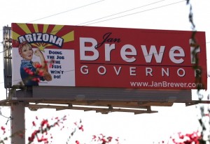 Campaign signs