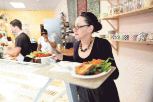 Vegetarian restaurant draws health-conscious crowds in AF 