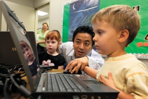 Preschoolers Learn Life and Computer Skills