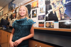 Seventh-grader or NASA scientist? 