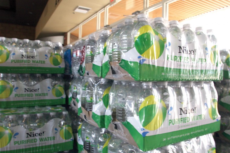 Water collections for the homeless