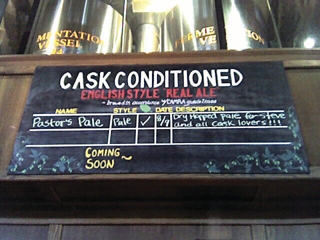 Pastor's Pale Ale