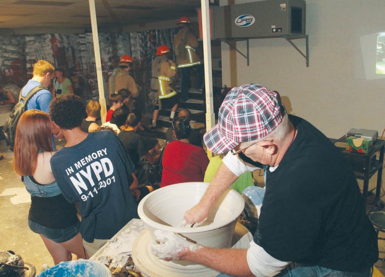 Bowls commemorate 9/11