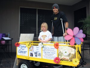 4-year-old collects cans, raises money for neighbor 