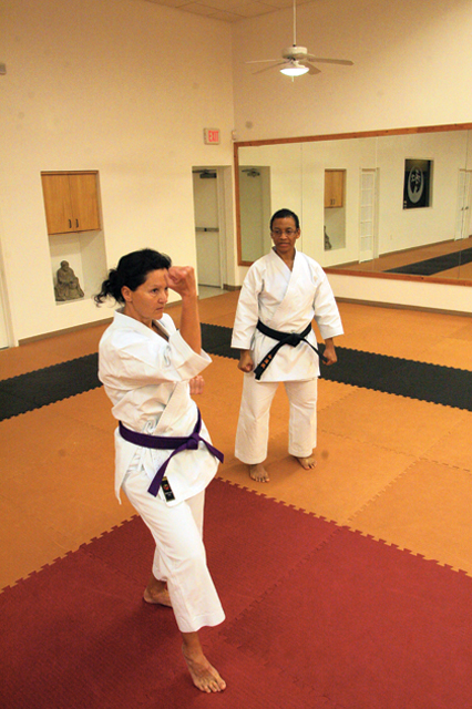 Chamber event features scratching, kicking and safety 