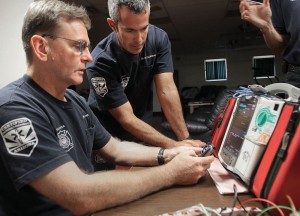Cardiac Monitor/defibrillator/pacer with bluetooth technology