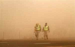 Arizona Dust Storm Crash