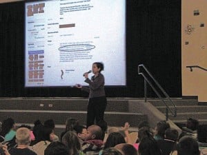 Kyrene del Milenio talks computer safety