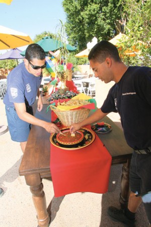 Let's Eat: Firefighters get ready to bring the heat 
