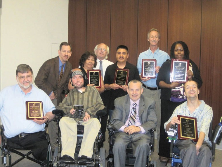 John Britton receives Spirit of ABIL Award