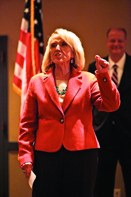 Jan Brewer at the Grace Inn