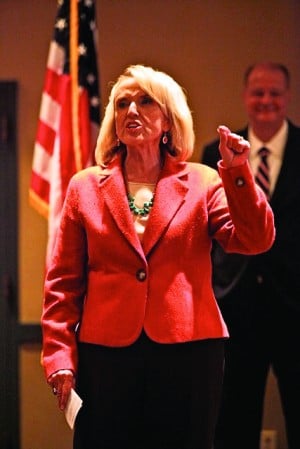 Jan Brewer at the Grace Inn