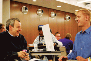 Peer mentoring helps disabled people learn faster 