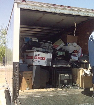 Shredding and electronic recycling event