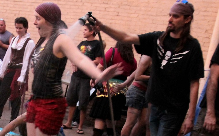 Pirate Mud Wrestling