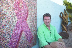 Pink Ribbon Mosaic