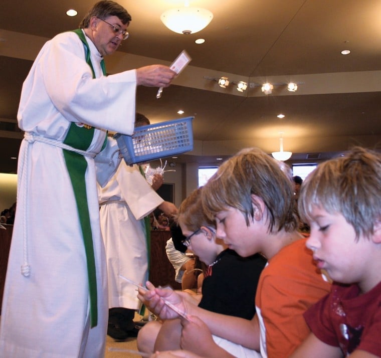 Blessing of the backpacks