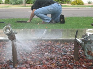 Plumbing theft