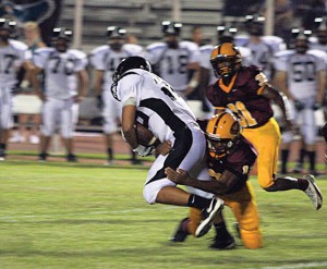On offense, defense, Junior Marshall a jack of any trade for 12-0 Pride 