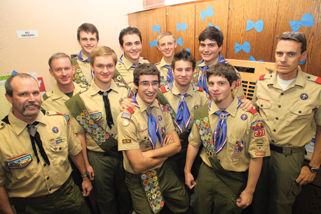 Local Troop 278 home to a number of exclusive Eagle Scouts 