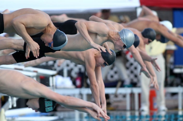 swimmers and salespeople diving right in