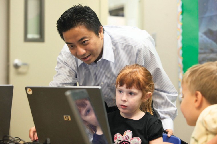 Preschoolers Learn Life and Computer Skills